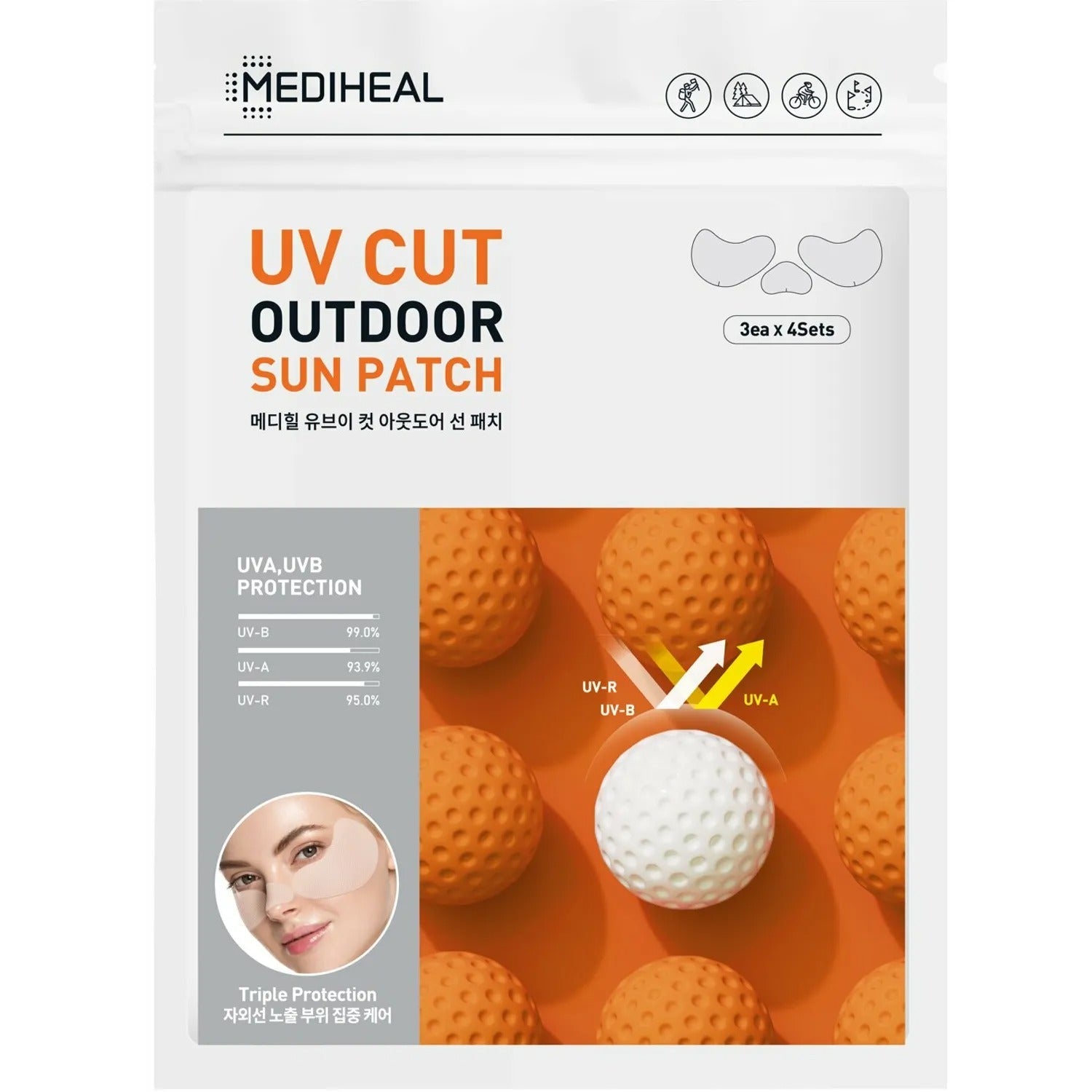 MEDIHEAL UV Cut Outdoor Sun Patch [Triple Protection]