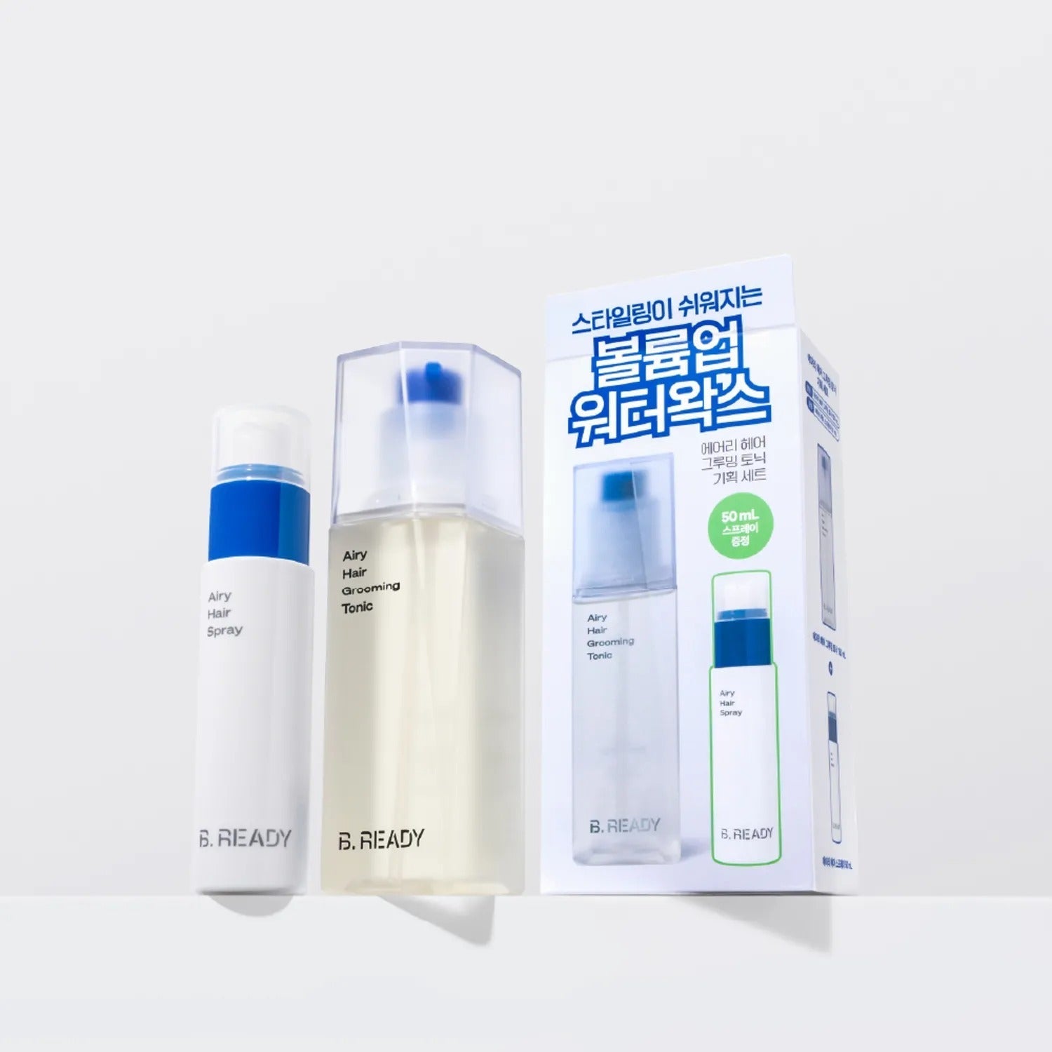B.READY Airy Hair Grooming Tonic 150ml Set (+Grooming Spray 50ml)