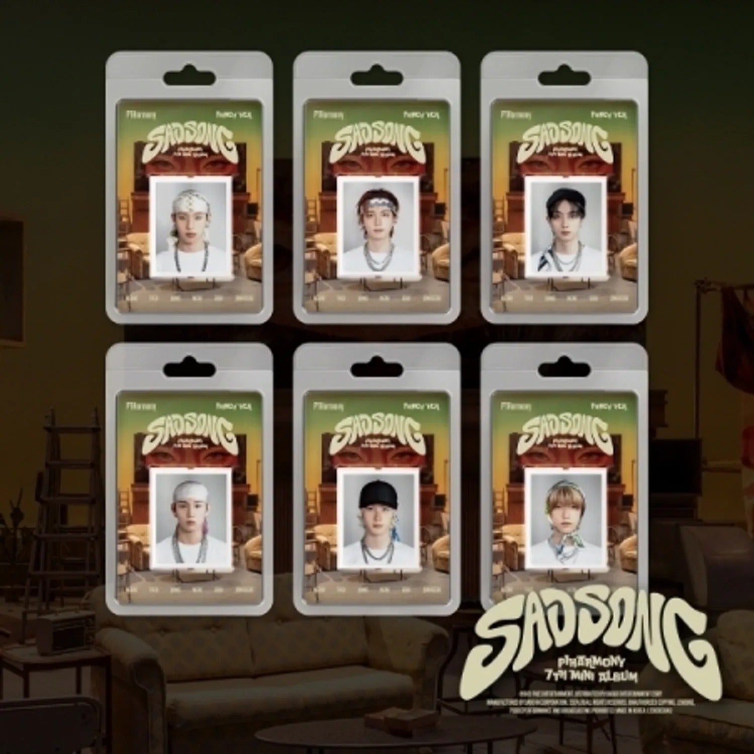 P1HARMONY - 7TH MINI ALBUM [SAD SONG] (PLVE)