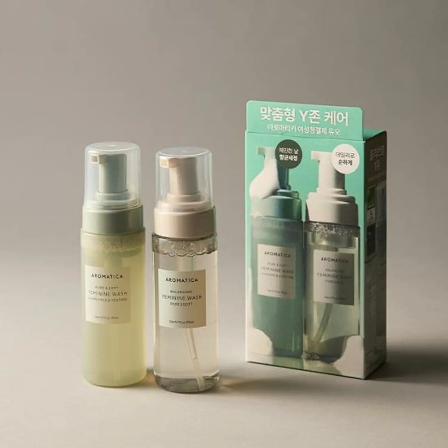 AROMATICA Pure & Soft Feminine Wash 170ml Duo Set