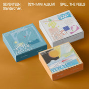 SEVENTEEN 12th Mini Album 'SPILL THE FEELS' (1 set of 3 types)