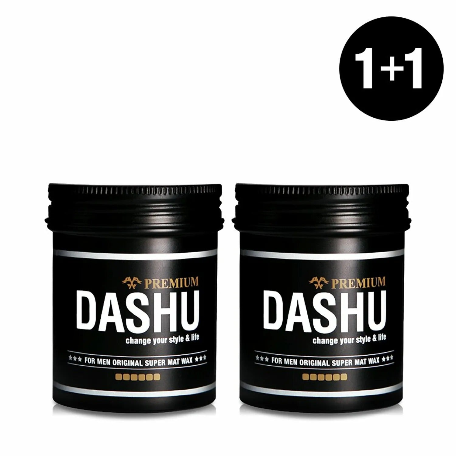 Dashu For Men Premium Original Super Matte Wax 100g*2ea