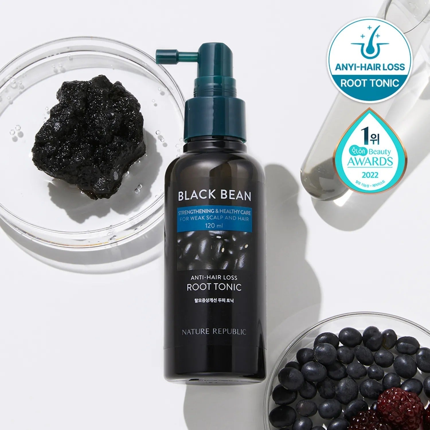 NATURE REPUBLIC Blackbean Anti-Hair Loss Root Tonic 120ml