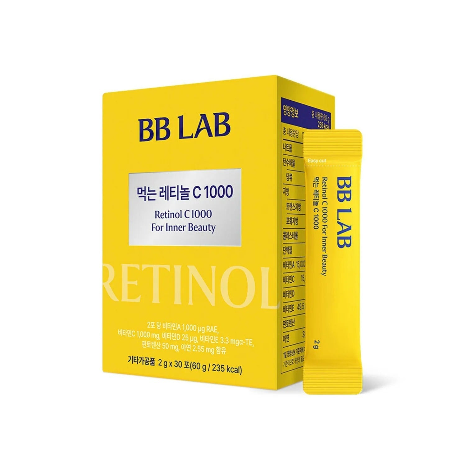 BB LAB Retinol C 1000 For Inner Beauty 30 Sticks (15-day supply)
