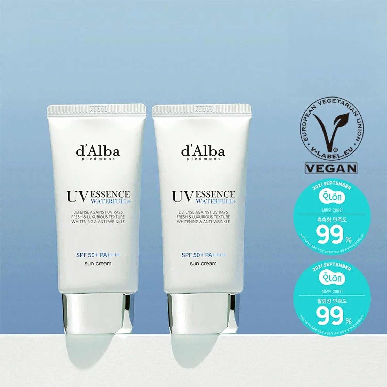 d'Alba Waterfull Essence Sun Cream Duo (50mL + 50mL)