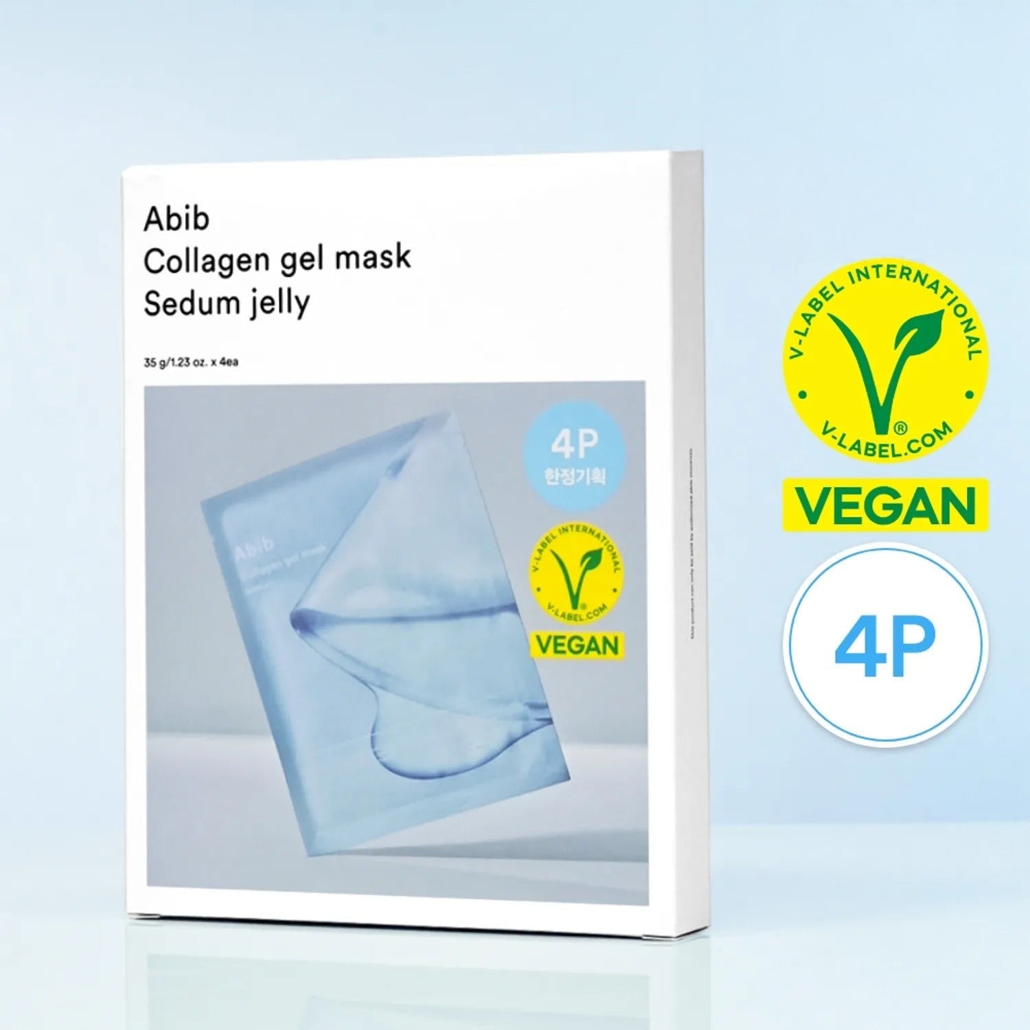 Abib Collagen Gel Mask Sheet Sedum Jelly 4P