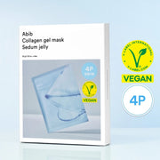 Abib Collagen Gel Mask Sheet Sedum Jelly 4P