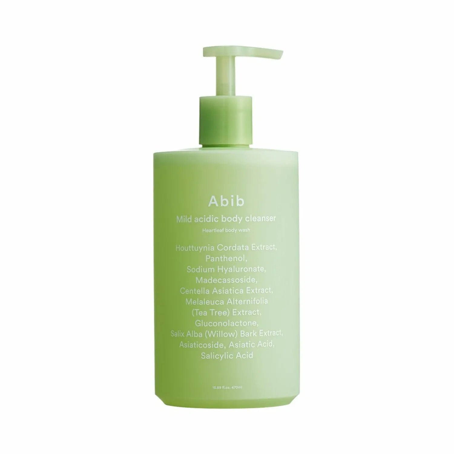 Abib Mild Acidic Body Cleanser Heartleaf Body Wash 470mL