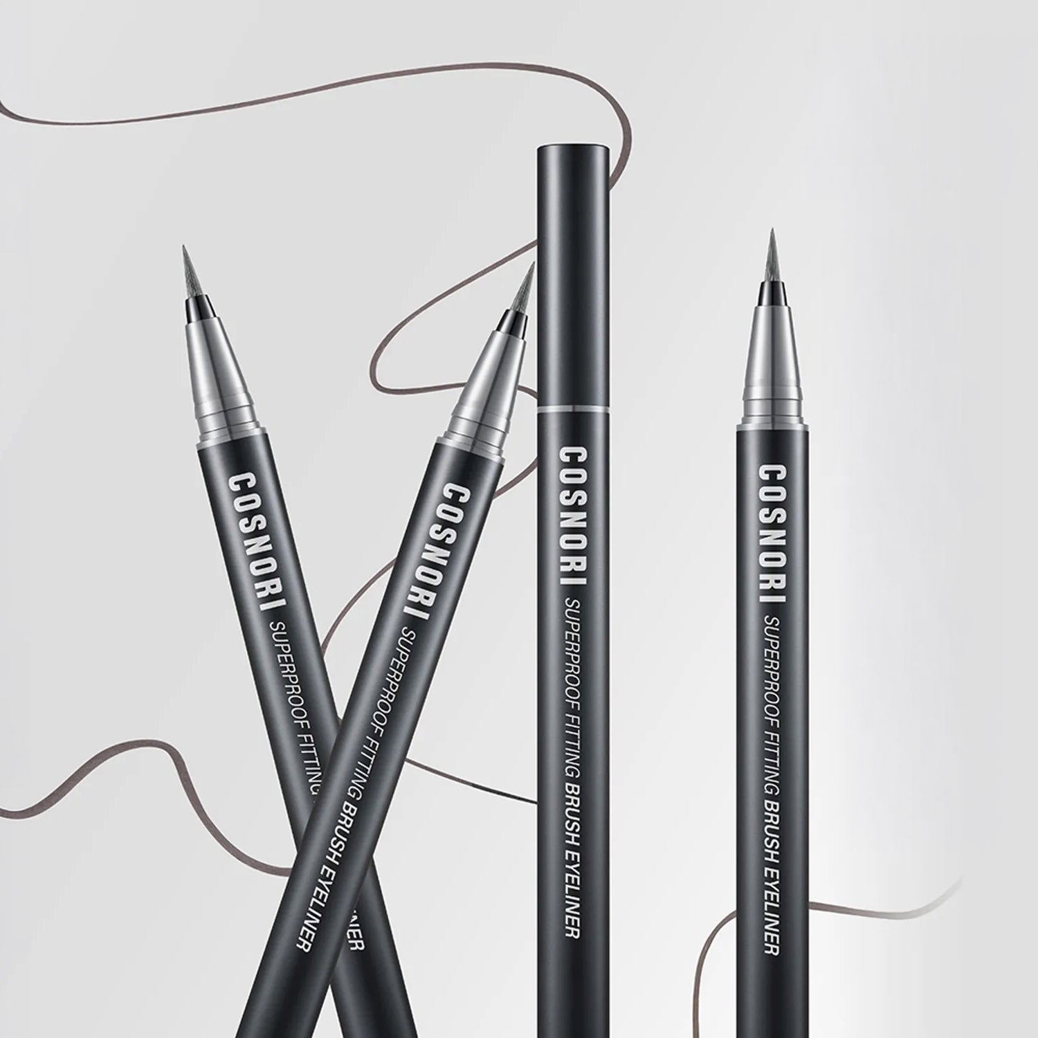 COSNORI Super Proof Fitting Brush Eyeliner
