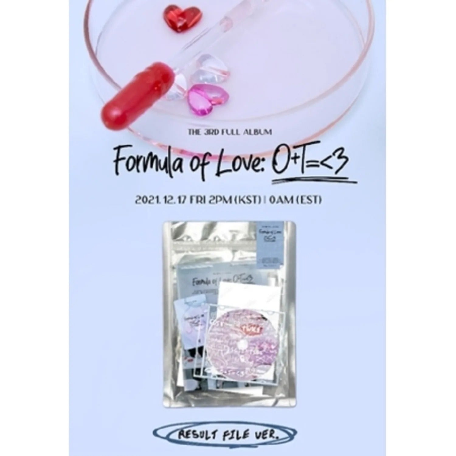 TWICE - VOL.3 [FORMULA OF LOVE: O+T=<3] RESULT FILE VER.