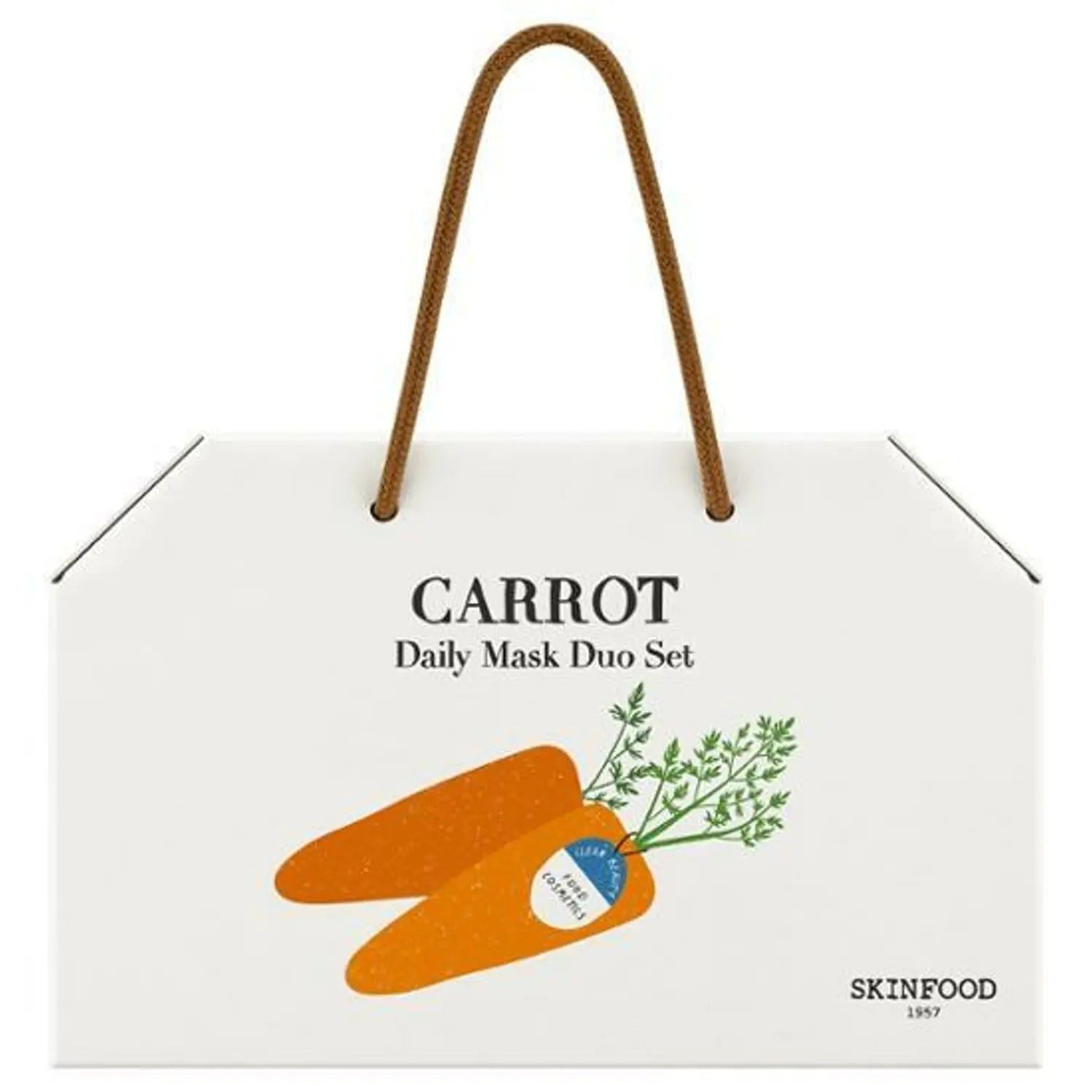 SKINFOOD Carrot Daily Mask Special Duo Set (Carrot&Carrot)