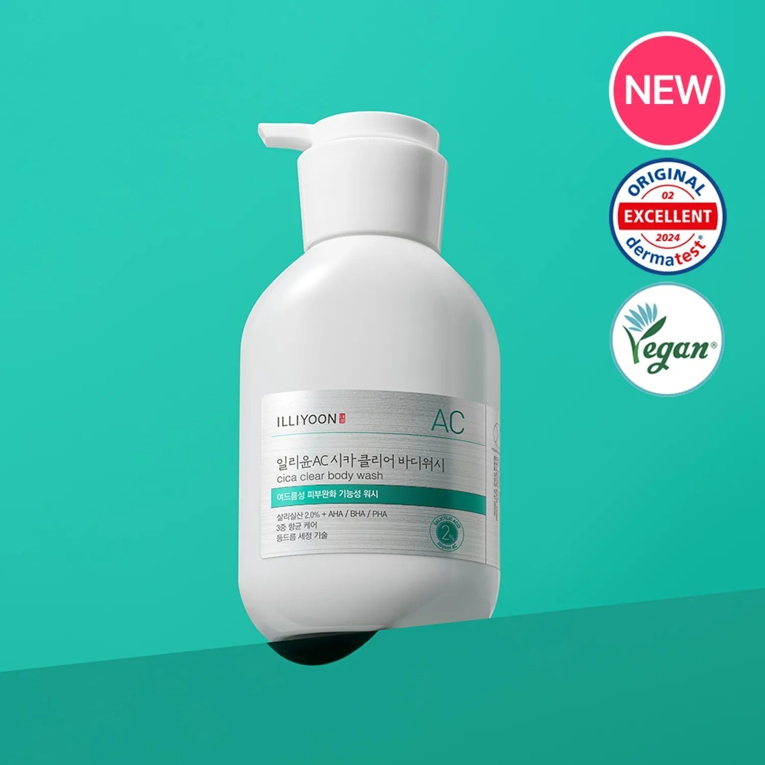 ILLIYOON Cica Acne Clear Body Wash 400mL