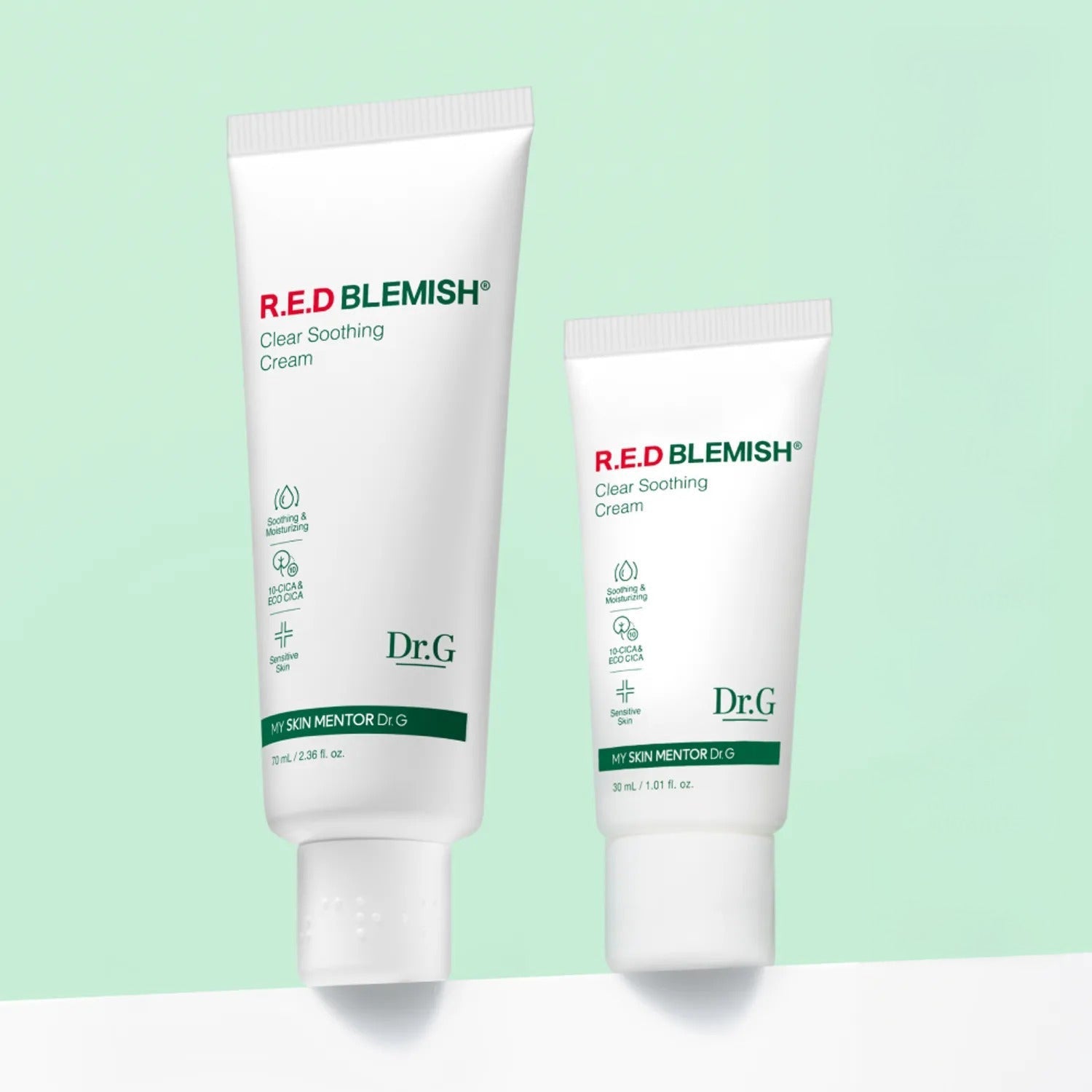 Dr.G Red Blemish Clear Soothing Cream Special Set (70mL+30mL)
