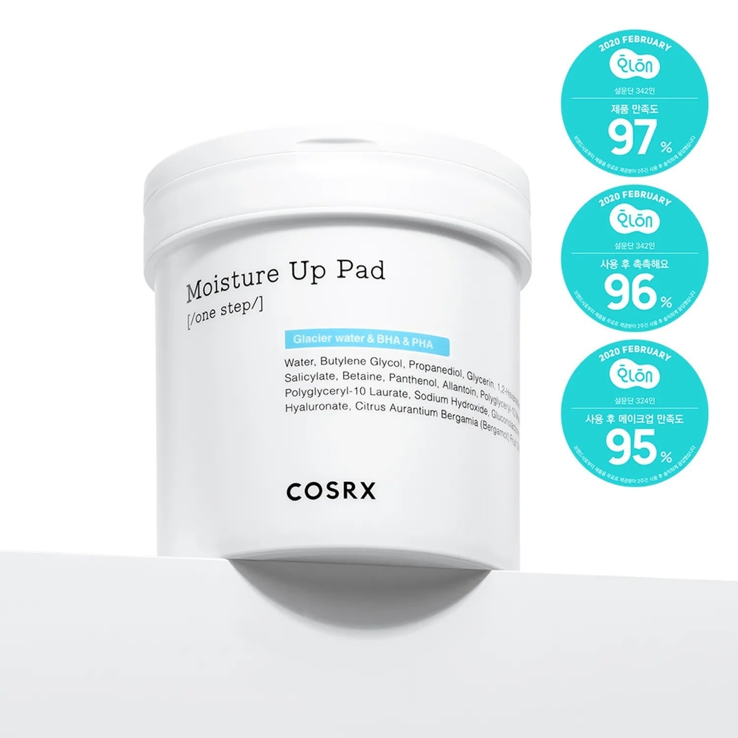 COSRX One Step Moisture Up Pad 90 Sheets