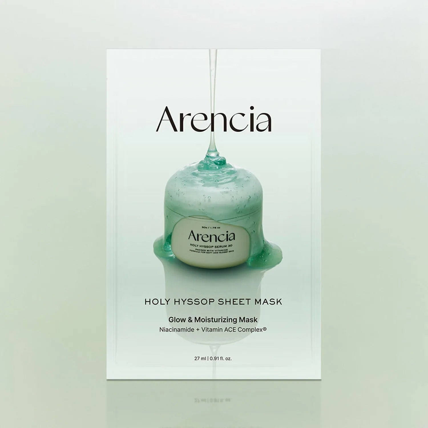 Arencia Holy Hyssop Sheet Mask 1ea