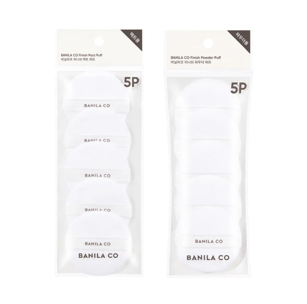 BANILA Co Finish Powder Puff 5P