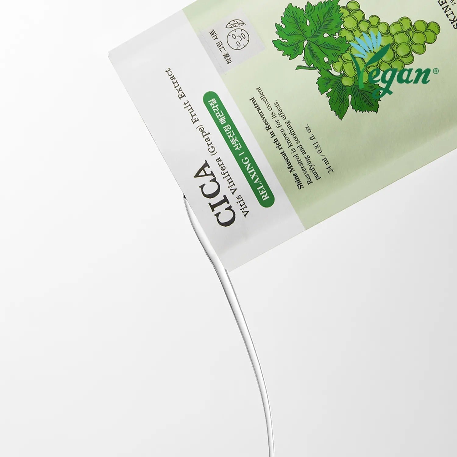 SKINFOOD Shine Muscat Cica Mask Sheet 10ea