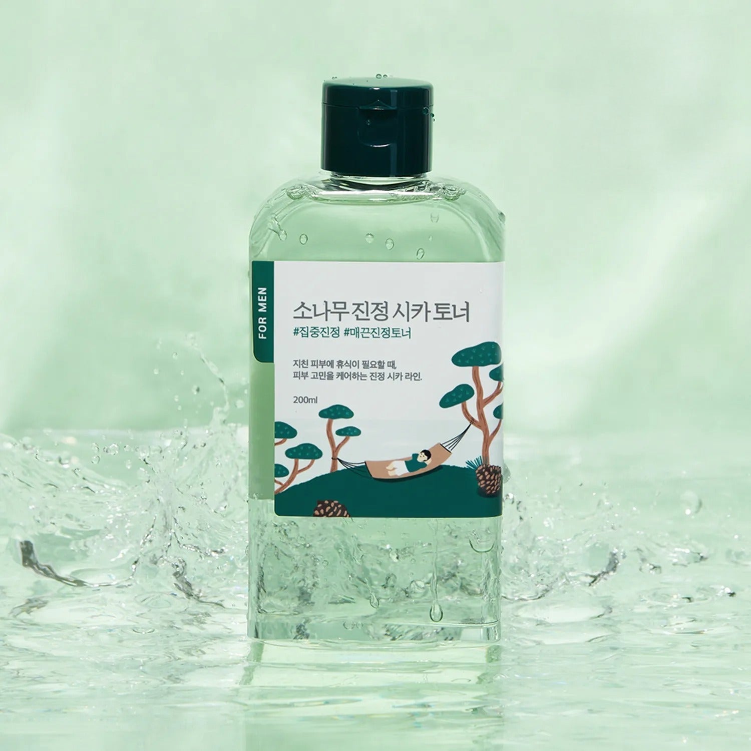 ROUND LAB For Men Pine Calming Cica Toner 200mL