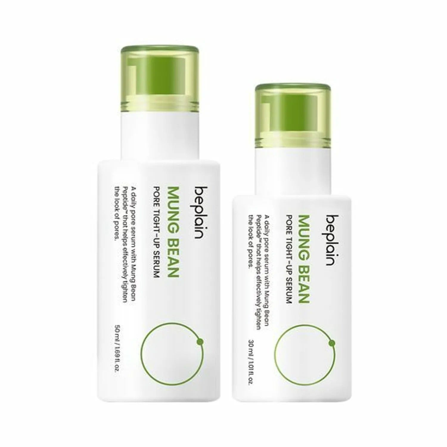 beplain Mung Bean Pore Tight Up Serum 50ml Set (+30ml)