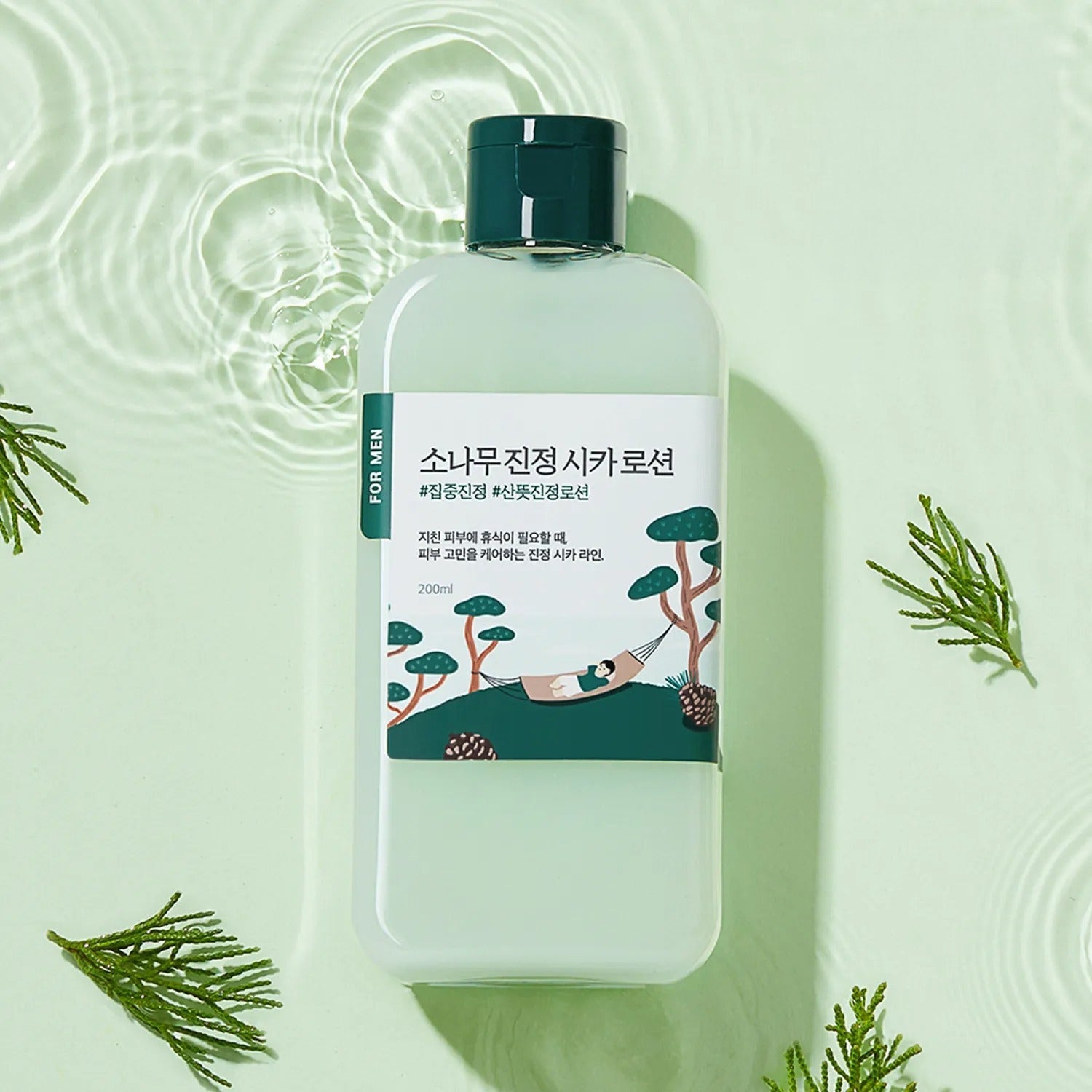ROUND LAB For Men Pine Calming Cica Lotion 200mL