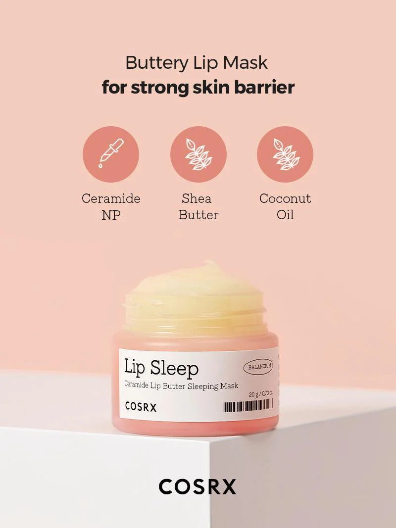 COSRX Balancium Ceramide Lip Butter Sleeping Mask